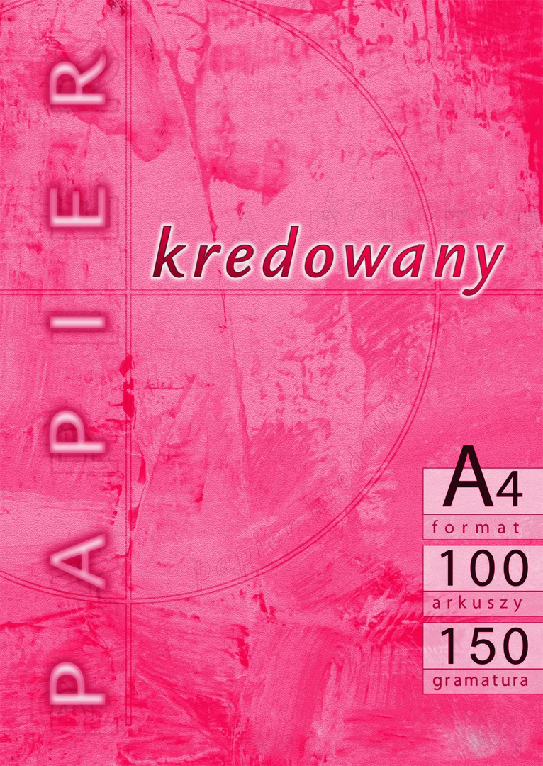Papier kredowy A4/100 150g Kreska